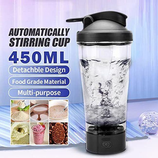 Portable Mixer Cup USB Rechargeable Shaker Automatic Protein Shaker Blender  Gym