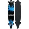 Krown Blue Flame Complete Longboard Skateboard