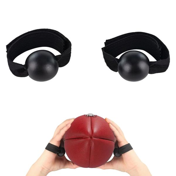 LJHYSD American Football Catching Trainer Band, Football Receiving Training Hand Strap, Rugby Football Receiver Training, Volleyball Catching Hand Strap Beginner Practice Fingertip, 2pcs