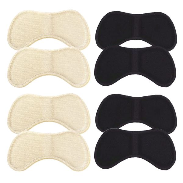 mitas Anti-Shoe Cushion, 4 Pairs, 8 Pieces, Anti-Shoe Pad, Anti-Shoe Pad, Heel Cushion, Prevents Soreness, Pakapaka Prevention, Heels, Shock, Absorbent, Cushion, Slip Prevention, Pad, Slip Prevention, TN-SHSL Type C