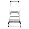 Little Giant Ladders, Safety Step, 3-Step, 3 Foot, Step Stool, Aluminum, Type 1A, 300 lbs Weight Rating, (10310BA)