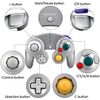 OSTENT Wired Shock Game Controller Compatible for Nintendo GameCube NGC Video Game Color Silver