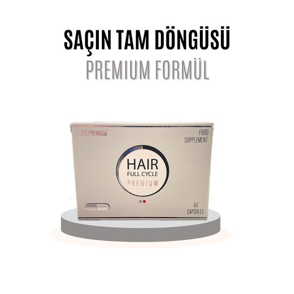 Hair Full Cycle Premium Saç Vitamini 60 Vegan Kapsül