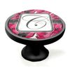Personalized Tulips Cabinet Knob (Black)