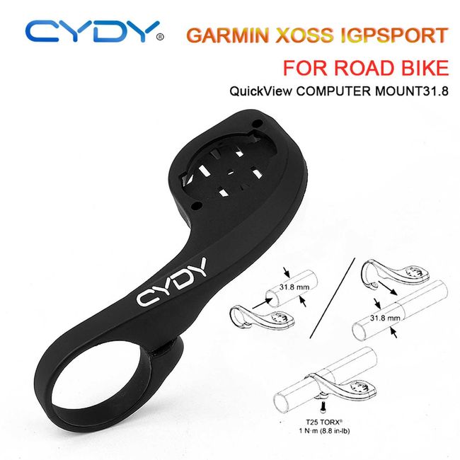 Bike Handlebar Computer Mount Support For Garmin Edge 130 200 520 Bicycle  Holder