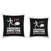 Fireworks director snap, crackle and pop USA Throw Pillow