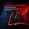 HISports 2m Solar Panel Cable, 4mm², 10AWG, IP67 Waterproof Plug, Compatible with Solar Module & Charge Controller