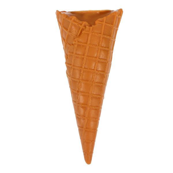 TOYANDONA Crispy Cone Model Ice Cream Fake Food Display Prop Food Decor Diy Props Dessert Shop Display Accessories Photography Prop Pvc