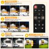 MEIKEE Sensor Light, Motion Sensor Light, 35W, 3500LM LED Sensor Light, Daylight White, 6500K, Remote Control, Night Sensor Mode, 24H Sensor Mode, Stepless Dimming, Steady On Function, Adjustable