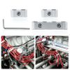 Aluminum Engine Spark Plug Wire Separator Divider  Clamp Set for 8mm 9mm 10mm
