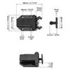 QWORK® Touch Release Catch Latch, Push to Open Catch Lock with Automatic pop-up Function Cabinet Lock, Push Latch for Cupboard, Drawer, 6 Pack