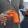 Nerf Fortnite Flare Dart Blaster, Break-Open Dart Loading, Includes 3 Mega Darts That Whistle Through The Air, Pull-Down Priming Handle