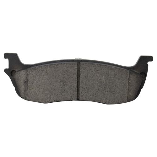 Brake Pads - Front Rear Set - Ceramic Posi-Quiet Durable Pads - Mechanics Choice for 2002 Lincoln Blackwood with 5 Lug Wheels