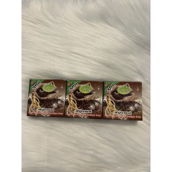 Coffed Ginseng Glutra Collagen Soap 65 Grams