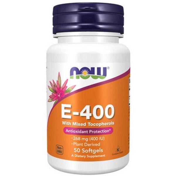 E-400 MT 50 Sgels  by Now Foods