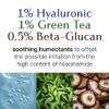 Niacinamide Advanced 20% Face Vegan Serum Vitamin B3 Concentrated w/Hyaluronic Acids Green Tea Beta-Glucan 1oz Damask Rose 64.5% No-Scent Even Skin Tone Defying-Aging Minimize Pores Plump Fine Lines