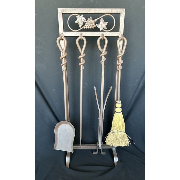 Grapevine Fireplace Tool Set 5 Pieces