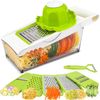 Graters For Kitchen, Cheese Grater with Container, Mandoline Slicer For Kitchen,
