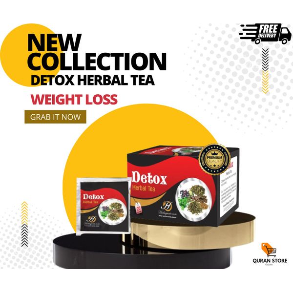 Herboganic Detox Tea-Natural Herbal Cleansing Tea for Slimming & Immune Support