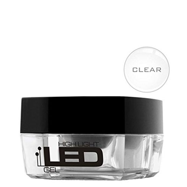 SILCARE High Light LED CLEAR UV Gel Nail BUILDER File Off MediumThick 15g
