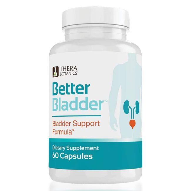 Better Bladder Control Supplement for Women & Men – Bladder Support Supplement to Help Reduce Urinary Leaks, Frequency & Urgency - Bladder Health Formula for Good Night’s Sleep - 60 ct. (1 Bottle)