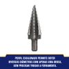 Irwin 10502853 4 - 22mm Step Drill Bit (10 Holes)
