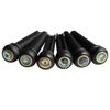 6x Acoustic Guitar String End Ebony Bridge Pins Replacement Set Black Ebony Wood Shell