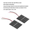 0.4W 1.5V 2Pcs Mini Small Solar Panel Module DIY Polysilicon Solar Cell 43x55mm Solar Panel Power Home DIY Project
