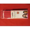 Lure Rubber Rods Hair Rollers Curlers 1/2 Inch Diameter Red Short/Medium*NEW*