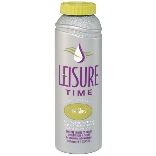 Leisure Time P Fast Gloss Cleaner for Spas and Hot Tubs, 1 pint