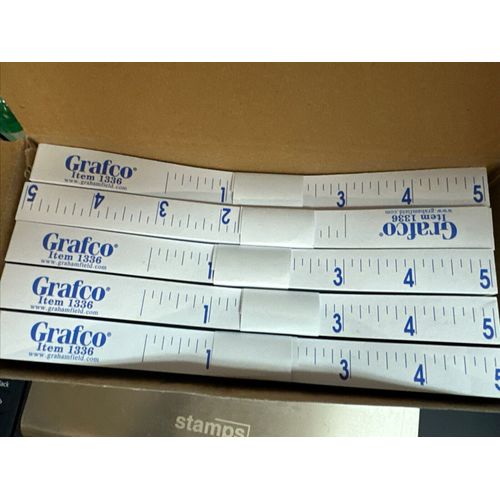 Grafco Paper Infant Tape Measure, 24", 1000 count Box By Graham Field #1336.