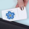 'Forget Me Not Circle' Pill Box with Tablet Splitter (PI00032494)