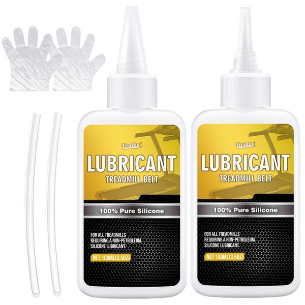 Silikonöl Laufband Öl 200ml - 100% Reines Silikon Schmiermittel Laufbänder für Verschiedene Sportgeräte, Räder und Scharniere - Perfekt für Fitnessstudios - Leicht Anzuwenden - Ungiftig und Geruchlos