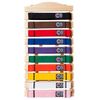 Ten Level Martial Arts Karate Belt Display