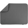 S&T INC. Dish Drying Mats, Polyester, Charcoal, 18" x 24"
