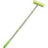 Window Squeegee With Long Extension Pole For Gas Station Glass Shower
