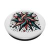 Colorful Cosmic Pointy Swirl PopSockets Adhesive PopGrip