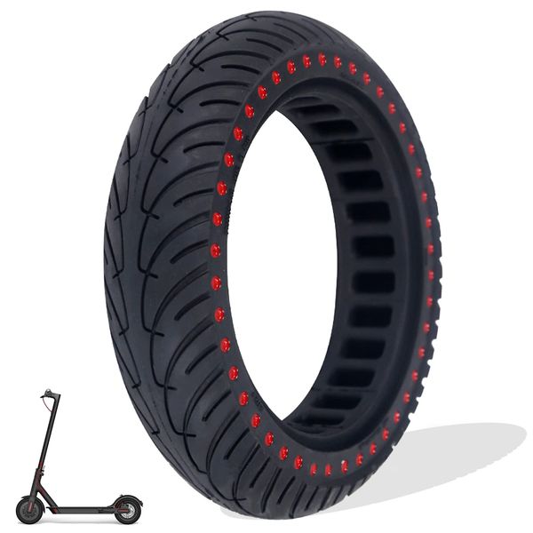 Scooter Solid Tyre for Xiaomi Mi 3 Pro 2 M365, Electric Scooter Wheel 8.5 Inch, Scooter Tubeless Tyre 8 1/2 x2, Front Back Tyre 8.5'', Scooter Rubber Honeycomb Tyre for AOVOPRO Pro MEGAWHEELS S10