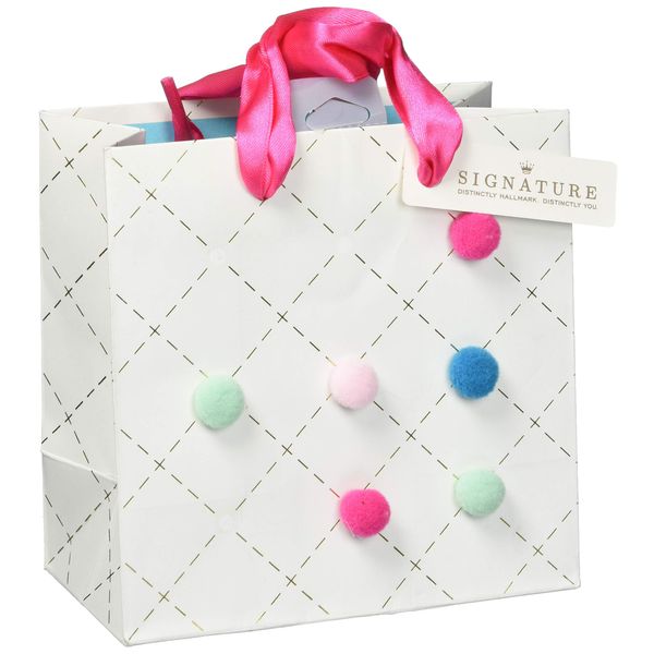 Gift Bag Small Signature Pom Poms