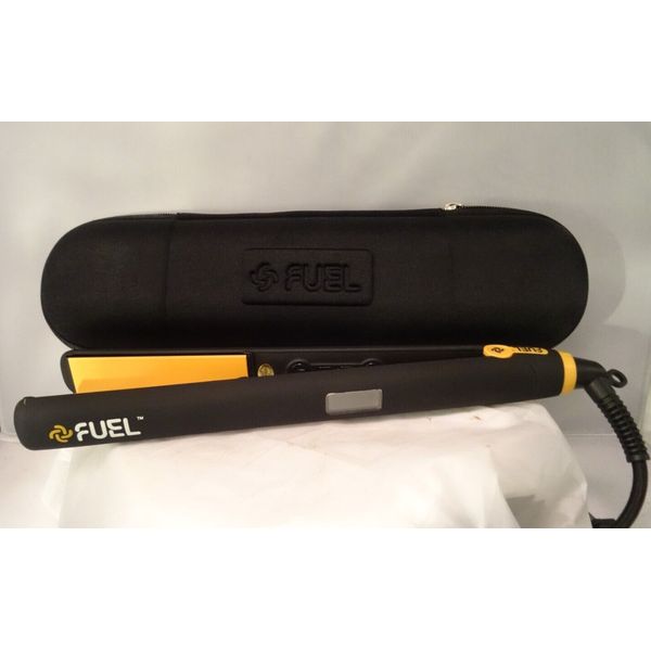 FUEL Pro Flat Iron 1 Inch Ceramic Plates With Travel Case