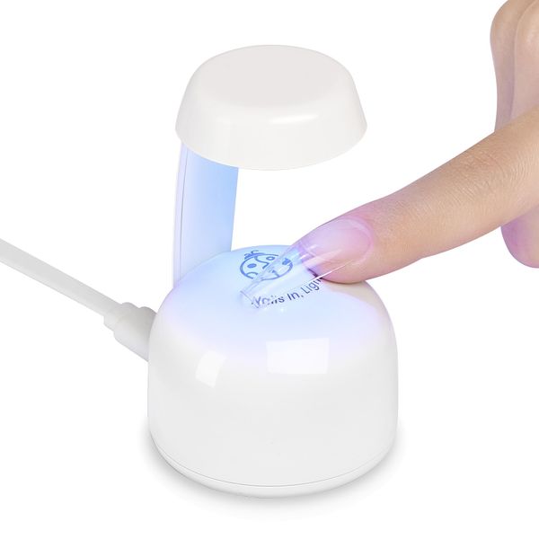 Beetles Mini UV Light for Gel Nails Gel Polish UV Led Lamp Gel x Lamp with Smart Sensor for Easy and Fast Extension System Manicure Uv Light Flash Curing