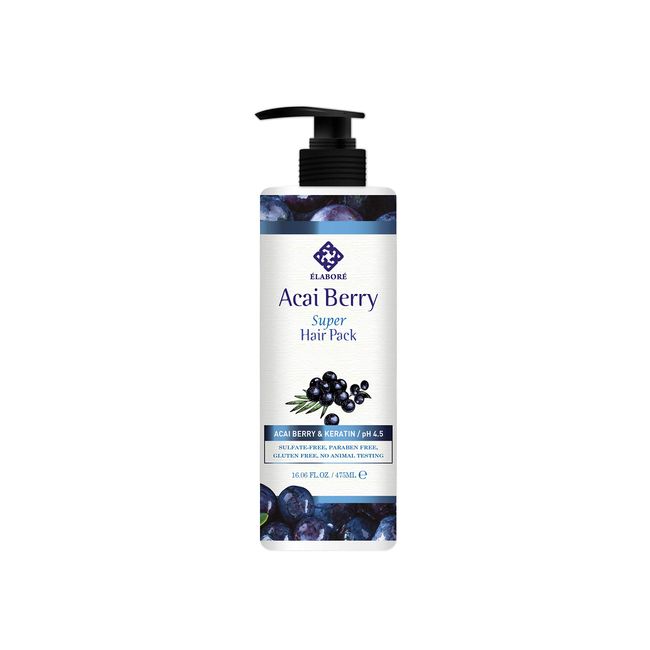 Elabore Acai Berry Super Hair Pack 16.06fl.oz/ 475ml