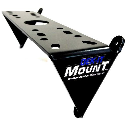 PROcise Outdoors Dek-It Boat Fish Finder Mount Single Unit Dash Mount, Mount for Fish Finders & Depth Finders, Bassmaster Tested Fish Finder Mounts for Boats, GPS Electronics Fish Finders Mounting Kit