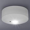 Long Life Lamp Company LED Round Emergency Light Ceiling Flush Mounted Maintained/Non Maintained EML05D