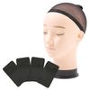 LODI Wig Net Inner Cap Stocking Type (Black) Set of 4