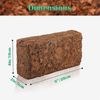 1X Organic coconut shell bricks, high expansion coconut shell mulch,for planting