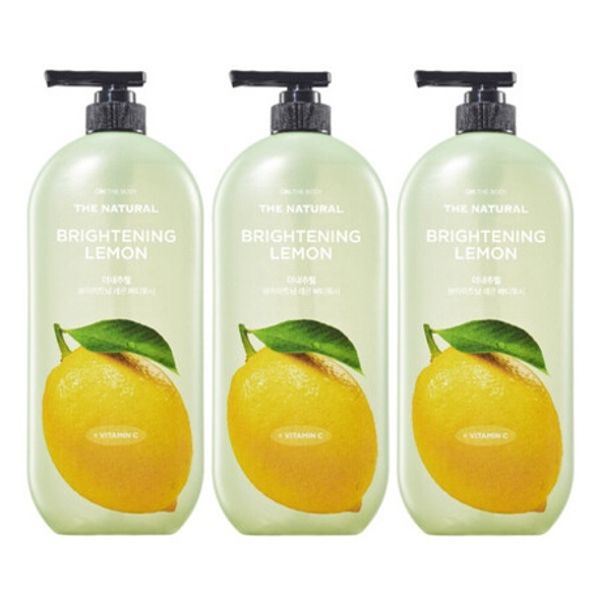 On the Body The Natural Body Wash Brightening Lemon 900g x 3-