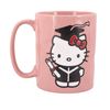 Silver Buffalo Hello Kitty Graduation Wax Resist 17.5oz Pottery Ceramic Mug