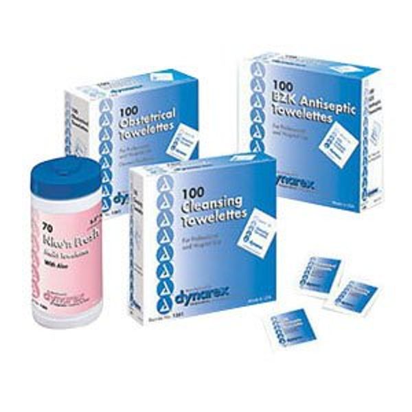Dynarex Dx1302 Obstetrical Towelette 5 X 7,Dynarex - Box 100