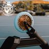 110mm x 24mm Lotus Wheel (Copper/Glow-in-Dark)